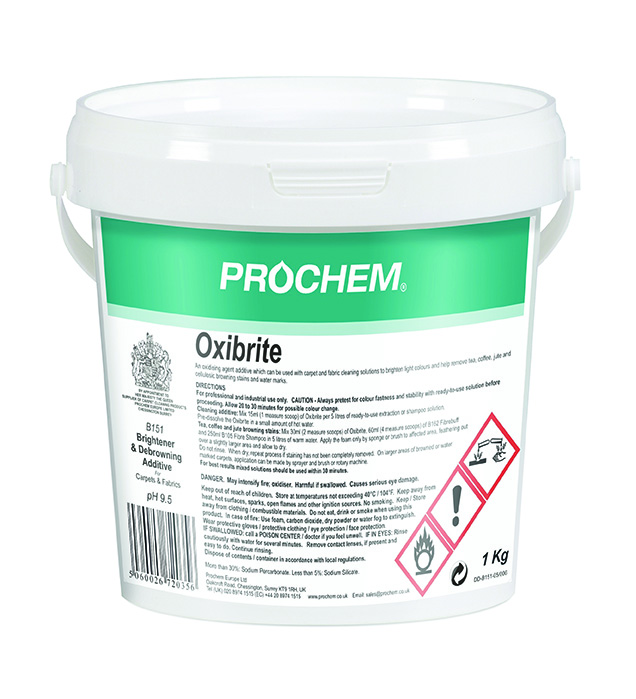 Prochem Oxibrite Brightener & Debrowning Additive - 1kg